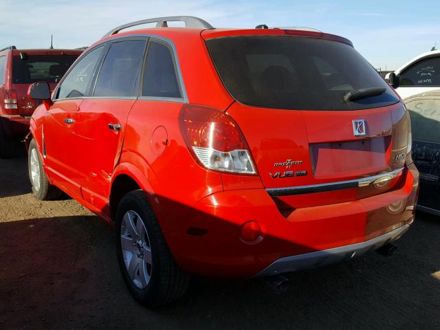 3GSFLEE76AS613968 - 2010 SATURN VUE XR RED photo 3