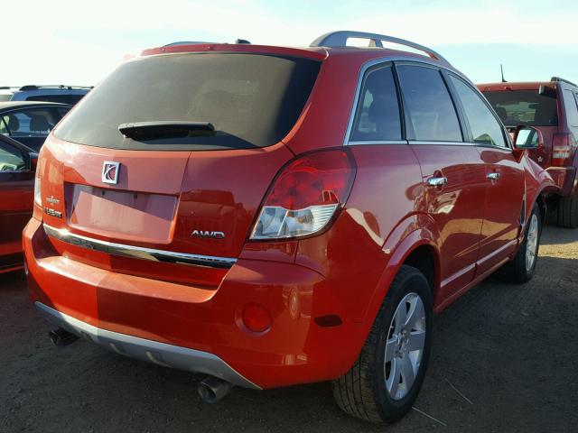 3GSFLEE76AS613968 - 2010 SATURN VUE XR RED photo 4