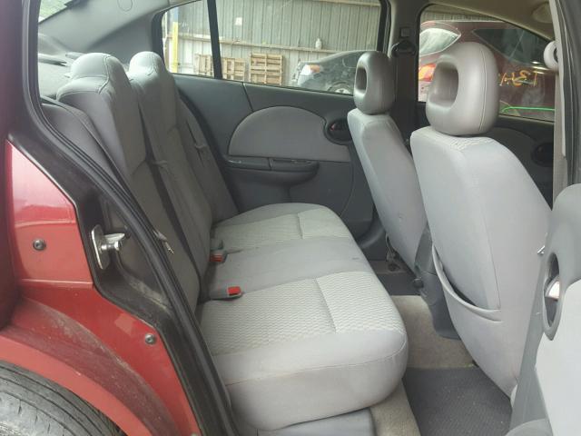 1G8AJ58F57Z144599 - 2007 SATURN ION LEVEL MAROON photo 6