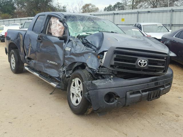 5TFRM5F14AX009592 - 2010 TOYOTA TUNDRA DOU BLUE photo 1