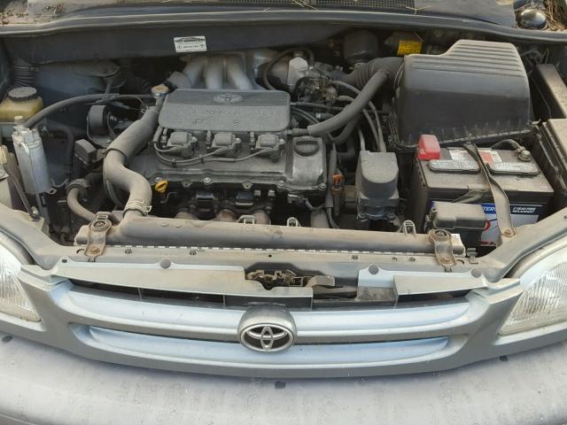 4T3ZF13C5YU254330 - 2000 TOYOTA SIENNA LE GREEN photo 7