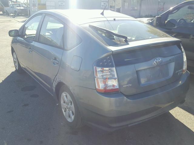 JTDKB20U053051246 - 2005 TOYOTA PRIUS GRAY photo 3