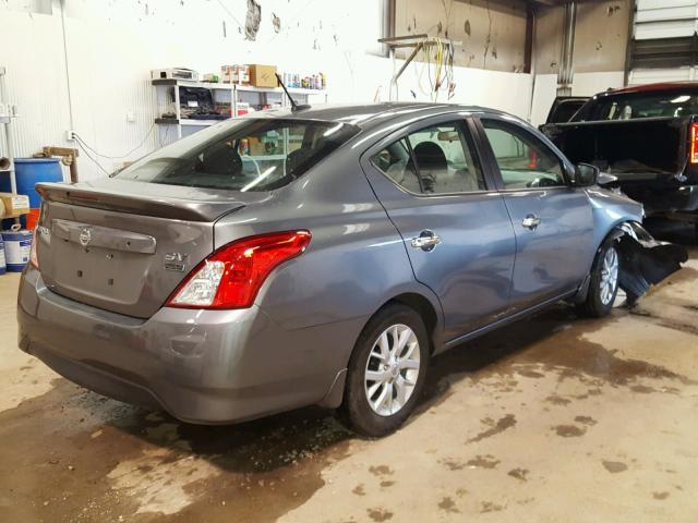 3N1CN7AP8HL802266 - 2017 NISSAN VERSA S BLUE photo 4