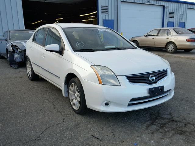 3N1AB6AP2BL605675 - 2011 NISSAN SENTRA 2.0 WHITE photo 1