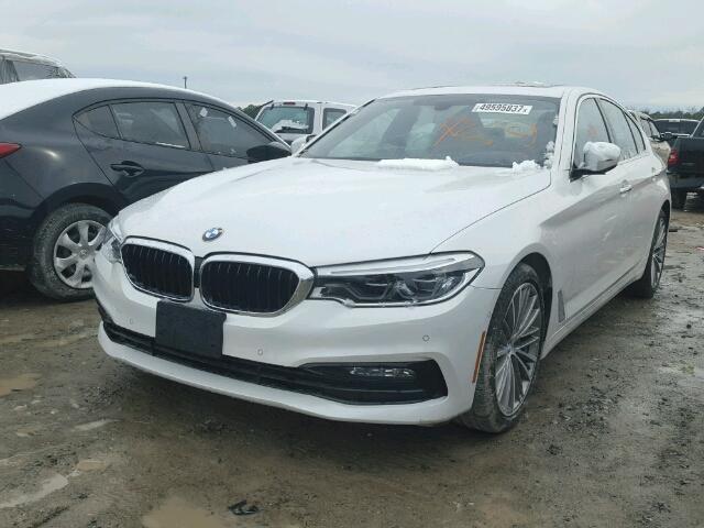 WBAJA5C34HG456054 - 2017 BMW 530 I WHITE photo 2