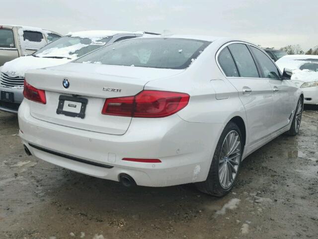 WBAJA5C34HG456054 - 2017 BMW 530 I WHITE photo 4