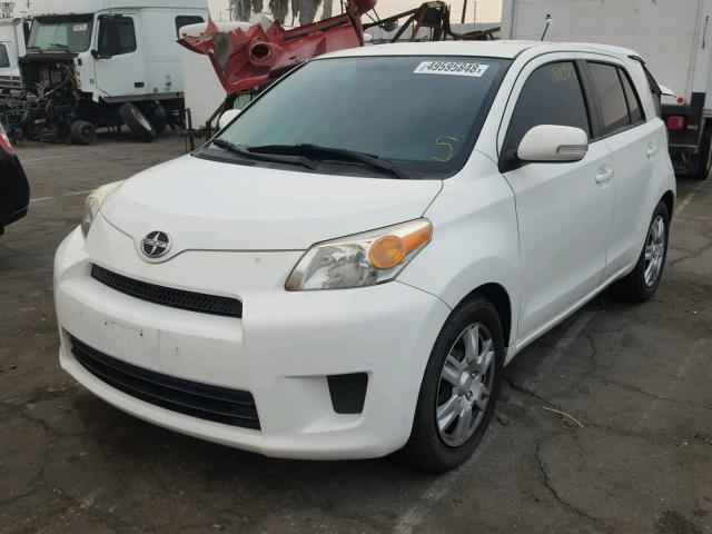 JTKKU10448J020336 - 2008 SCION XD WHITE photo 2