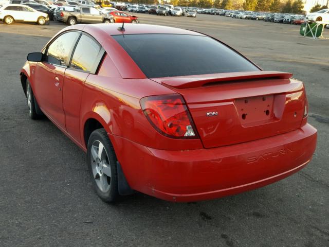 1G8AV15F96Z118202 - 2006 SATURN ION LEVEL RED photo 3