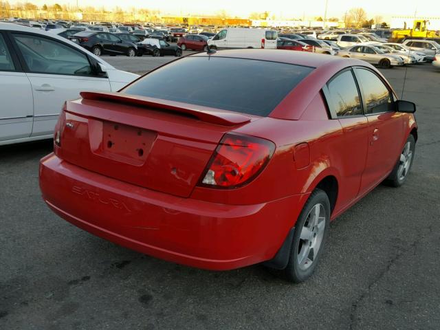 1G8AV15F96Z118202 - 2006 SATURN ION LEVEL RED photo 4