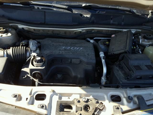 2CNDL63F976056706 - 2007 CHEVROLET EQUINOX LT GOLD photo 7