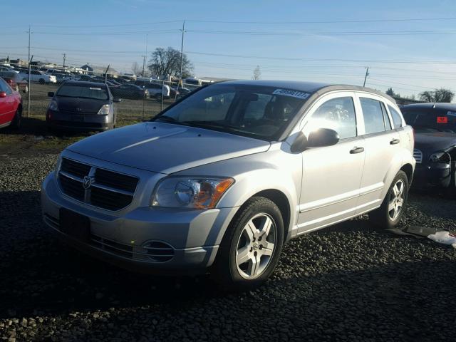 1B3HB48B48D678282 - 2008 DODGE CALIBER SX SILVER photo 2