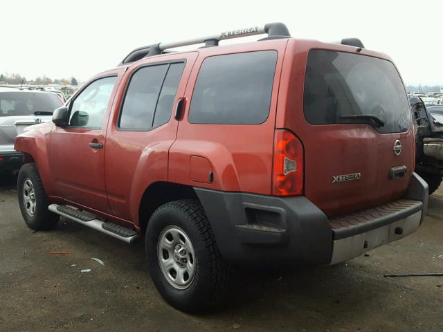 5N1AN0NW3CC513468 - 2012 NISSAN XTERRA OFF RED photo 3