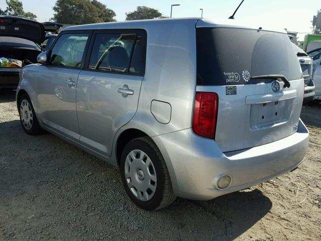 JTLKE50EX91070491 - 2009 TOYOTA SCION XB 银色 照片 3