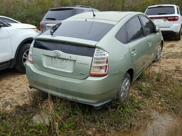 JTDKB20U373268633 - 2007 TOYOTA PRIUS GREEN photo 4