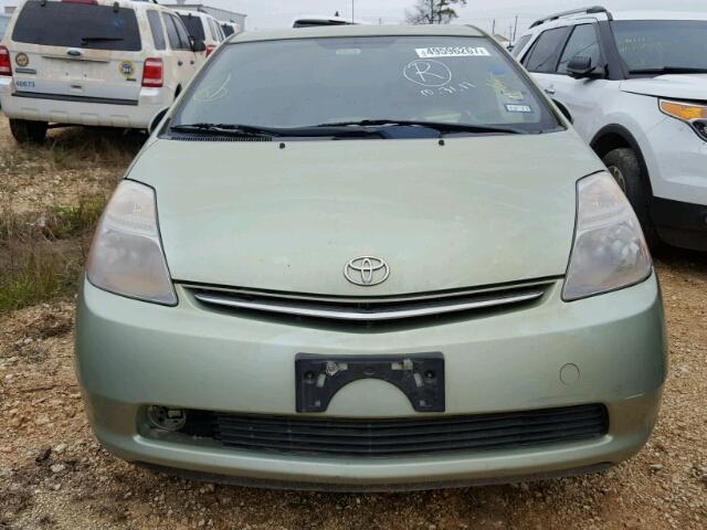 JTDKB20U373268633 - 2007 TOYOTA PRIUS GREEN photo 9