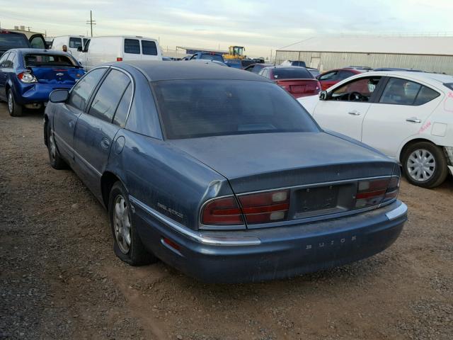 1G4CW54K924171311 - 2002 BUICK PARK AVENU BLUE photo 3