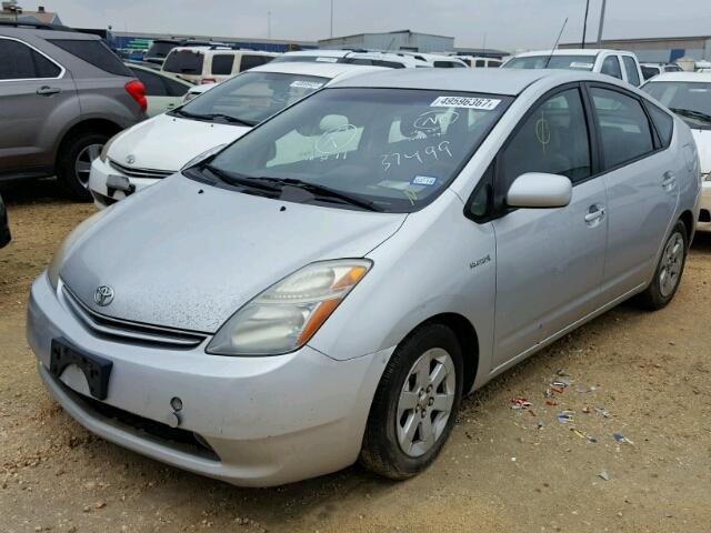 JTDKB20U073258688 - 2007 TOYOTA PRIUS SILVER photo 2