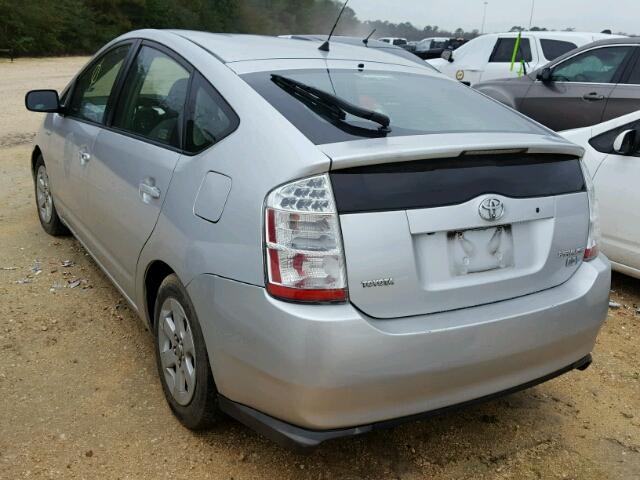 JTDKB20U073258688 - 2007 TOYOTA PRIUS SILVER photo 3