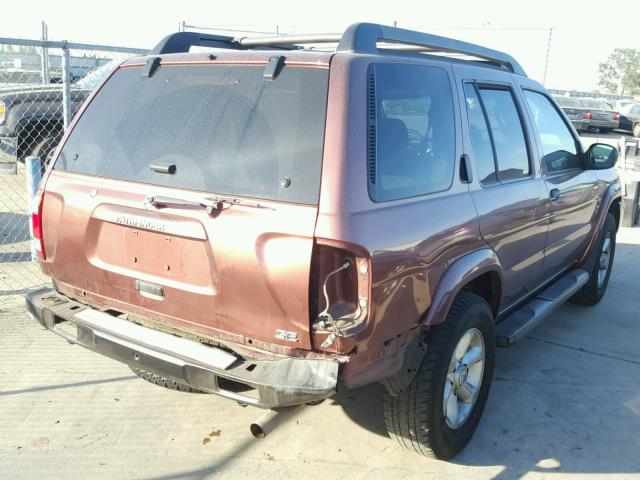 JN8DR09Y43W810835 - 2003 NISSAN PATHFINDER PURPLE photo 4