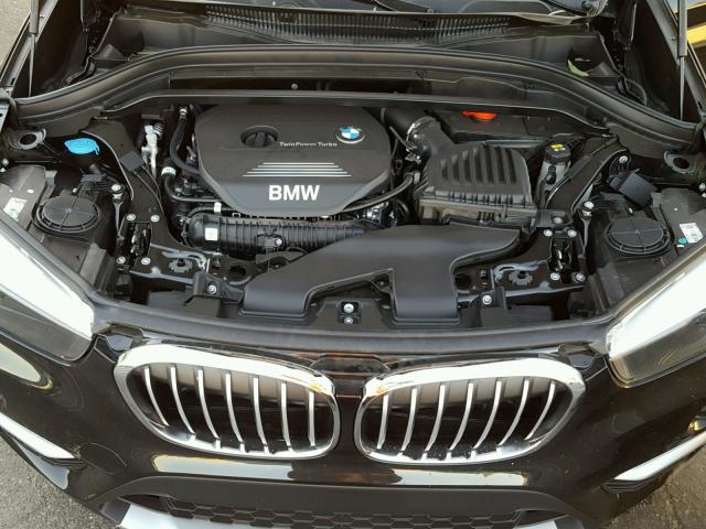 WBXHU7C37J5H39219 - 2018 BMW X1 SDRIVE2 BLACK photo 7