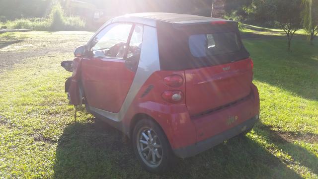 WMEEK31X39K280111 - 2009 SMART FORTWO PAS 红色 照片 3