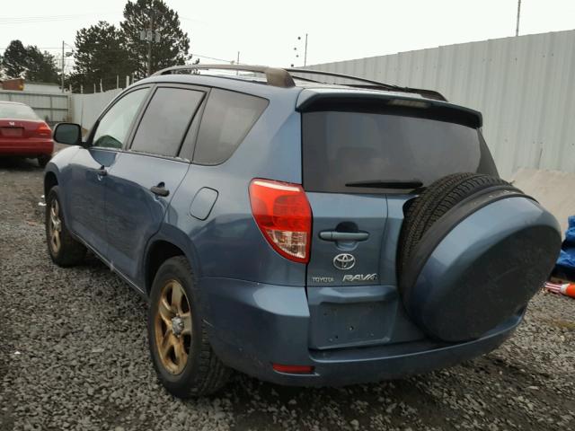 JTMBD33VX85158429 - 2008 TOYOTA RAV4 BLUE photo 3