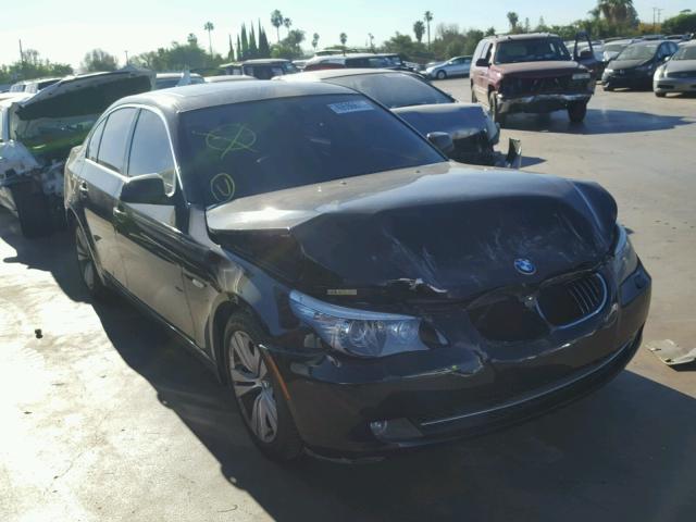 WBANU5C56AC366346 - 2010 BMW 528 I BLACK photo 1