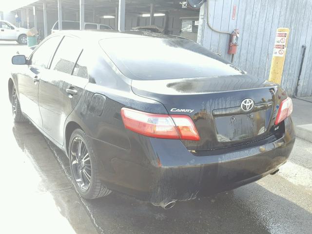 4T1BK46KX7U546418 - 2007 TOYOTA CAMRY NEW BLACK photo 3