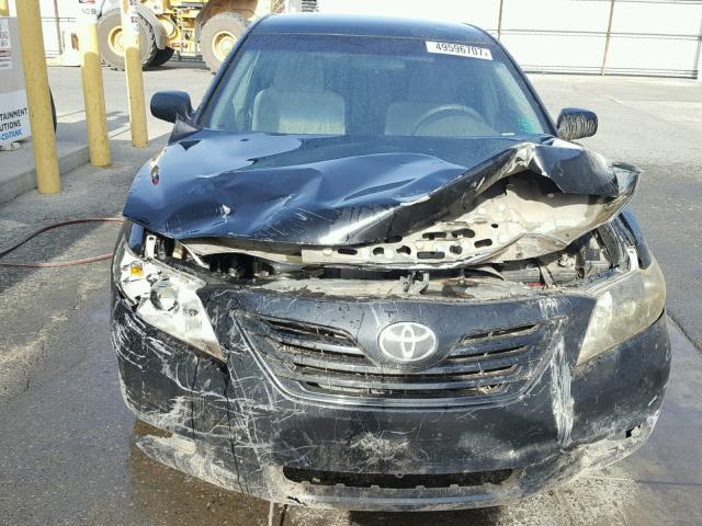 4T1BK46KX7U546418 - 2007 TOYOTA CAMRY NEW BLACK photo 9