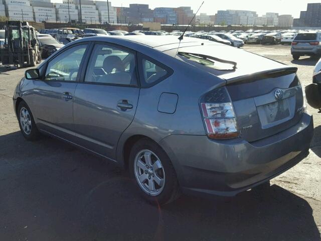 JTDKB20U753113595 - 2005 TOYOTA PRIUS TURQUOISE photo 3