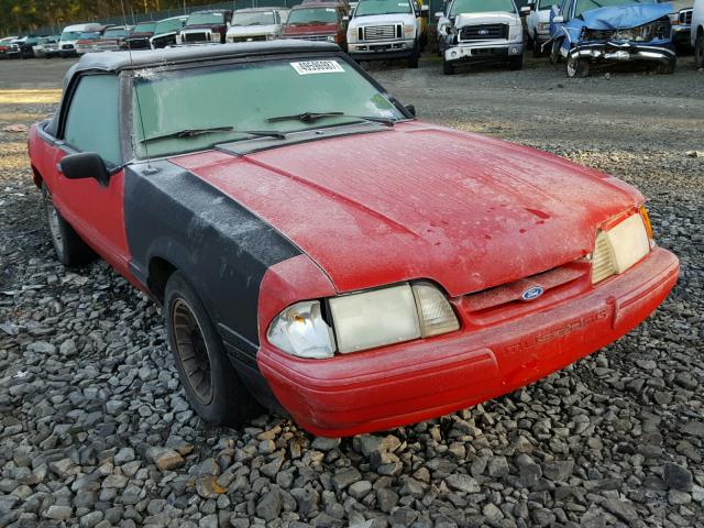 1FACP44M0NF165733 - 1992 FORD MUSTANG LX RED photo 1