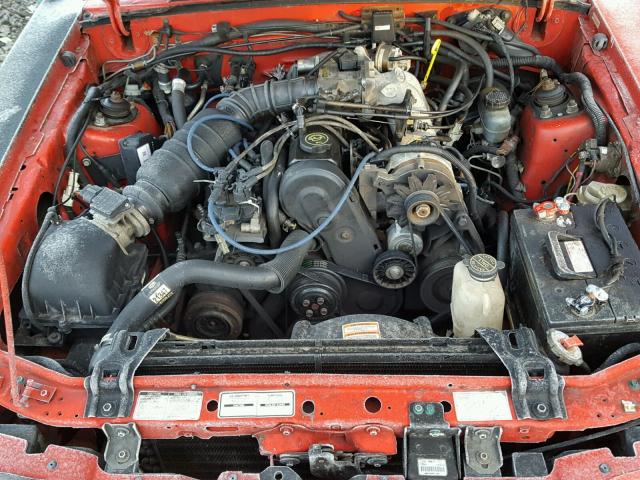 1FACP44M0NF165733 - 1992 FORD MUSTANG LX RED photo 7