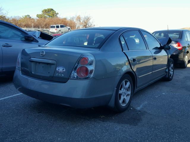 1N4AL11E65C287237 - 2005 NISSAN ALTIMA S GRAY photo 4