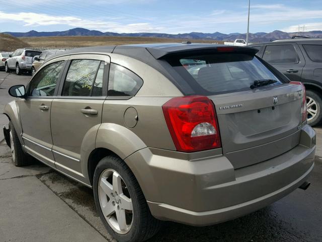 1B3HE78K38D653494 - 2008 DODGE CALIBER R/ GOLD photo 3