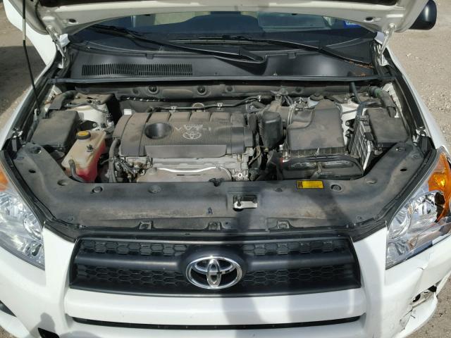 2T3ZF4DV0BW064430 - 2011 TOYOTA RAV4 WHITE photo 7