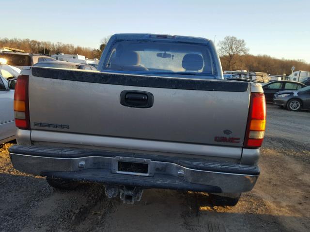 1GTEK14T2XZ513993 - 1999 GMC NEW SIERRA GRAY photo 6