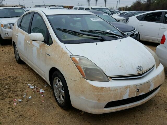 JTDKB20U993517701 - 2009 TOYOTA PRIUS WHITE photo 1