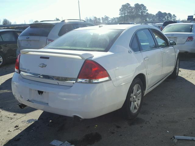 2G1WU581069190723 - 2006 CHEVROLET IMPALA LTZ WHITE photo 4