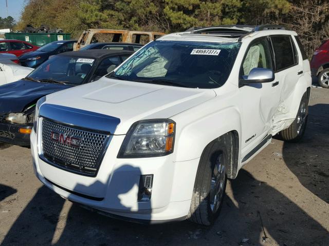 2GKFLYE37D6308836 - 2013 GMC TERRAIN DE WHITE photo 2