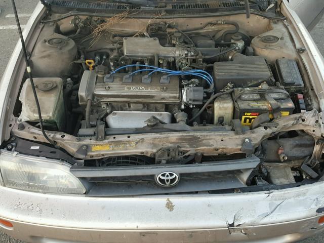 JT2AE09B5R0076426 - 1994 TOYOTA COROLLA LE TAN photo 7