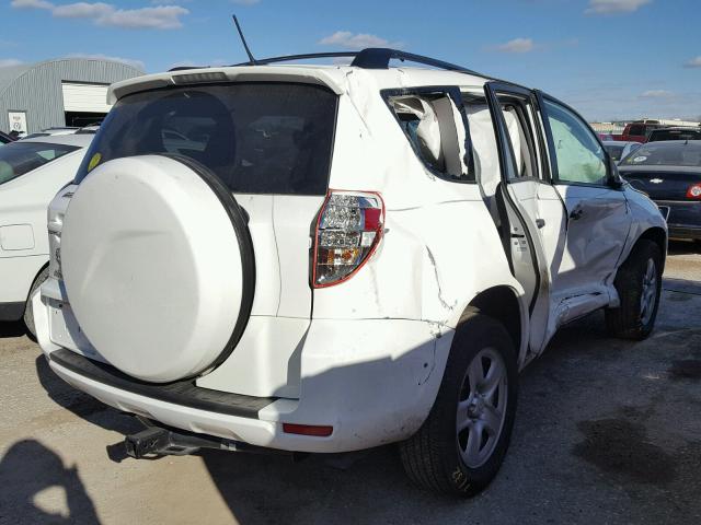 2T3ZF4DV7CW149637 - 2012 TOYOTA RAV4 WHITE photo 4