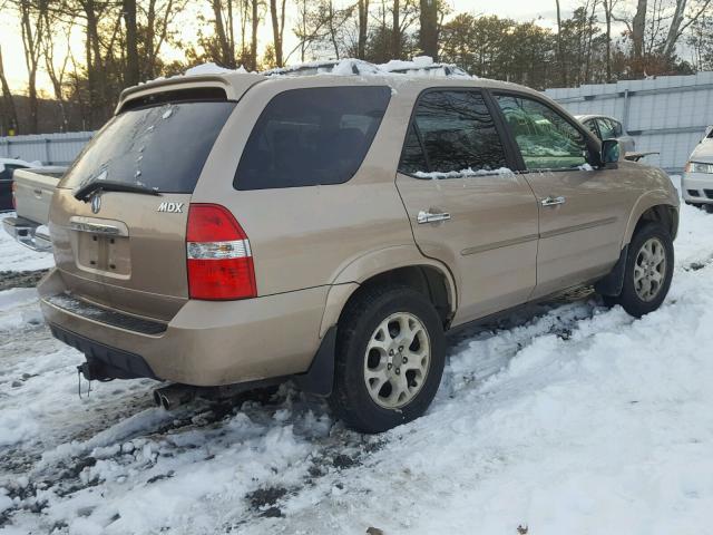 2HNYD18882H530250 - 2002 ACURA MDX TOURIN BEIGE photo 4