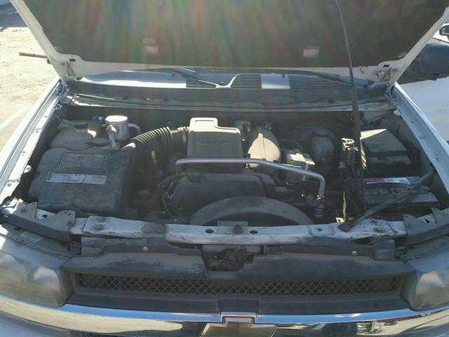 1GNDT13S742375980 - 2004 CHEVROLET TRAILBLAZE WHITE photo 7