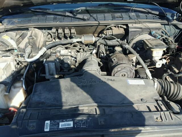 1GCCS1446VK122786 - 1997 CHEVROLET S TRUCK S1 GREEN photo 7