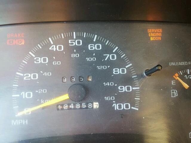 1GCCS1446VK122786 - 1997 CHEVROLET S TRUCK S1 GREEN photo 8