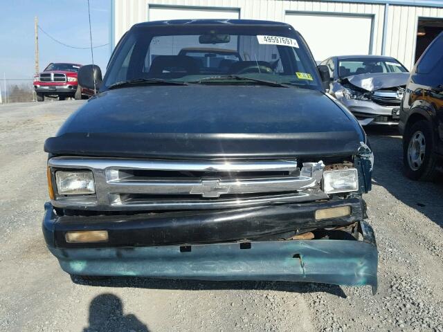 1GCCS1446VK122786 - 1997 CHEVROLET S TRUCK S1 GREEN photo 9