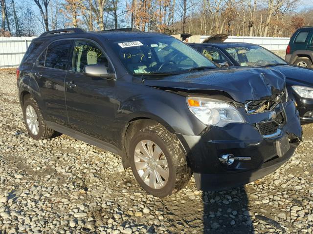 2CNFLNEC8B6359930 - 2011 CHEVROLET EQUINOX LT GRAY photo 1