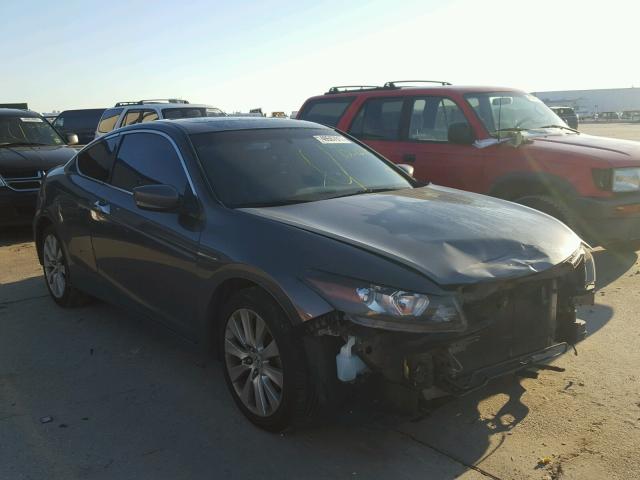 1HGCS22829A007336 - 2009 HONDA ACCORD EXL GRAY photo 1