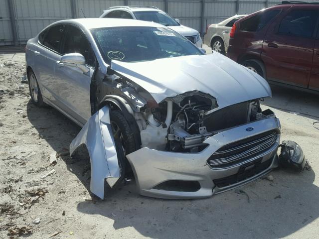 3FA6P0H71DR233145 - 2013 FORD FUSION SE SILVER photo 1