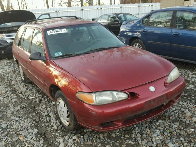3MELM15P1VR602103 - 1997 MERCURY TRACER LS RED photo 1